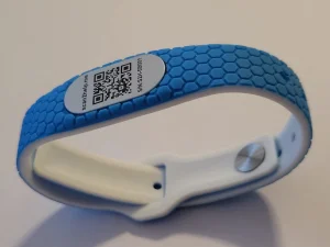 QR-Armband Blau
